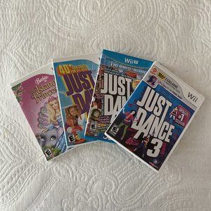 Wii/Wii U Games Lot